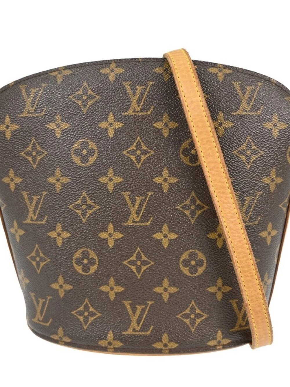 LOUIS VUITTON DROUOT SHOULDER BAG PURSE MONOGRAM M51290 VI0014 YQ06231